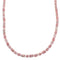 American Indian Sterling Silver And Rhodochrosite Bead Necklace WX59806